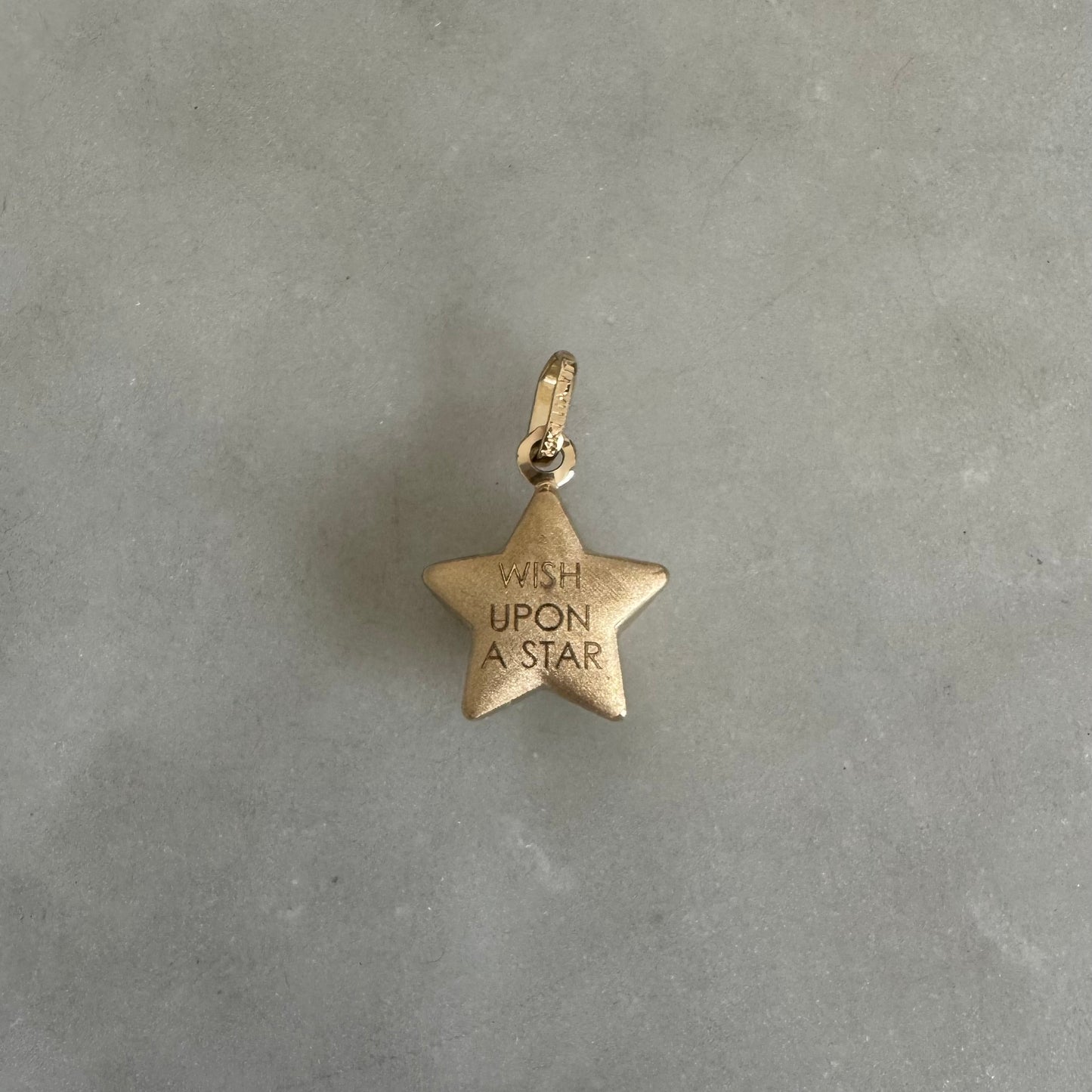 14k Wish Star Charm