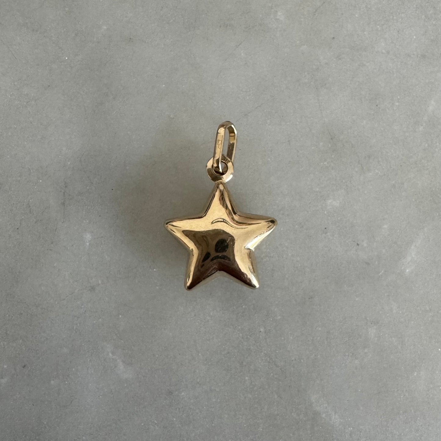 14k Wish Star Charm