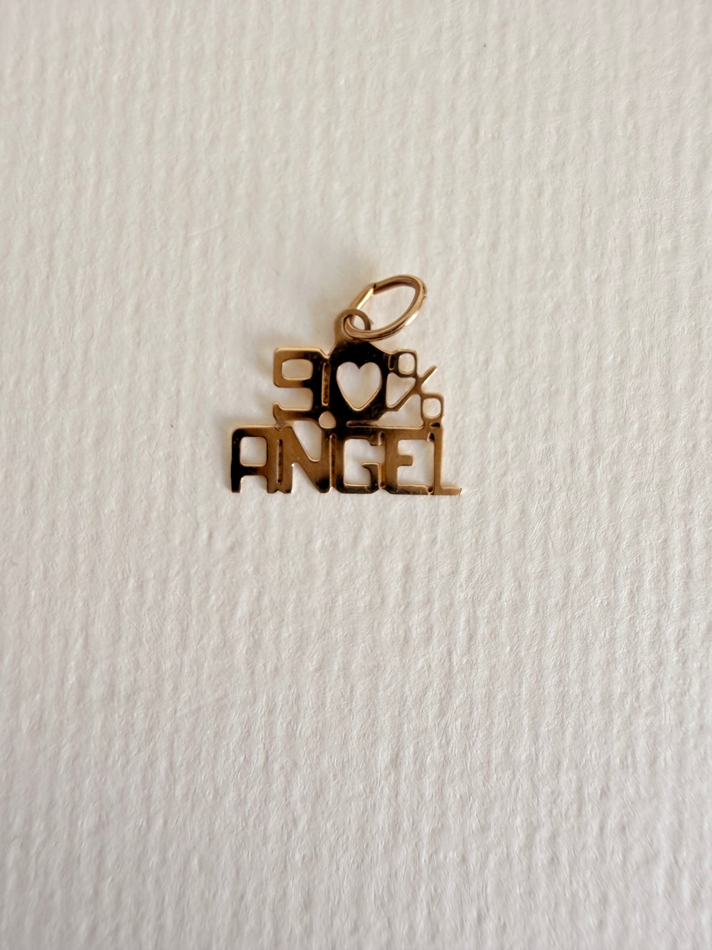 14k Vintage Dainty “90% ANGEL”