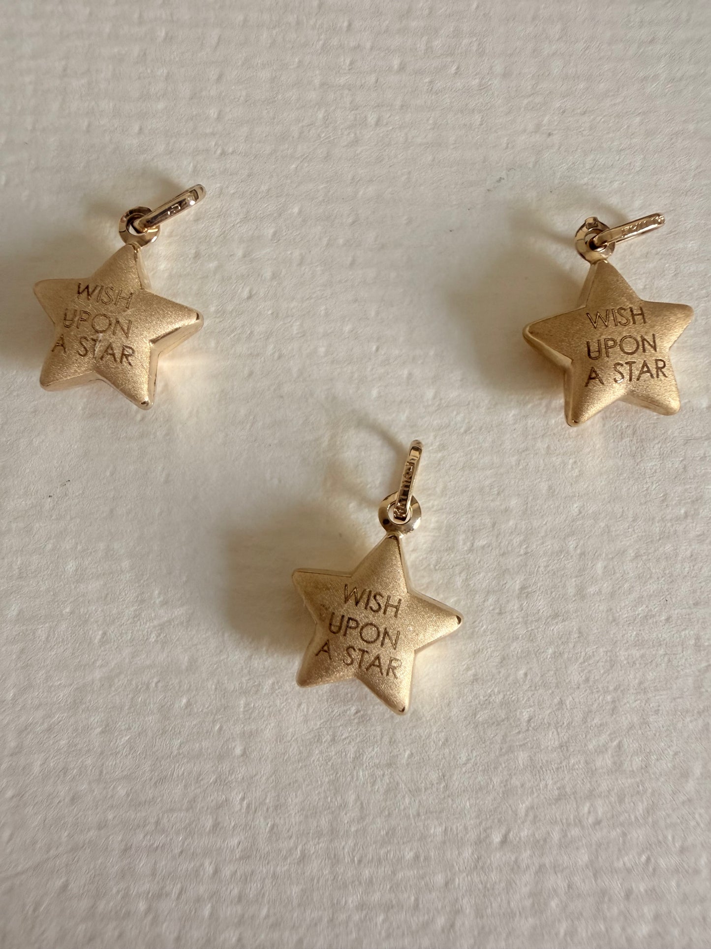 14k “Wish Upon A Star” Puffy Star