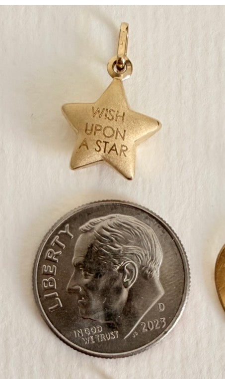 14k “Wish Upon A Star” Puffy Star