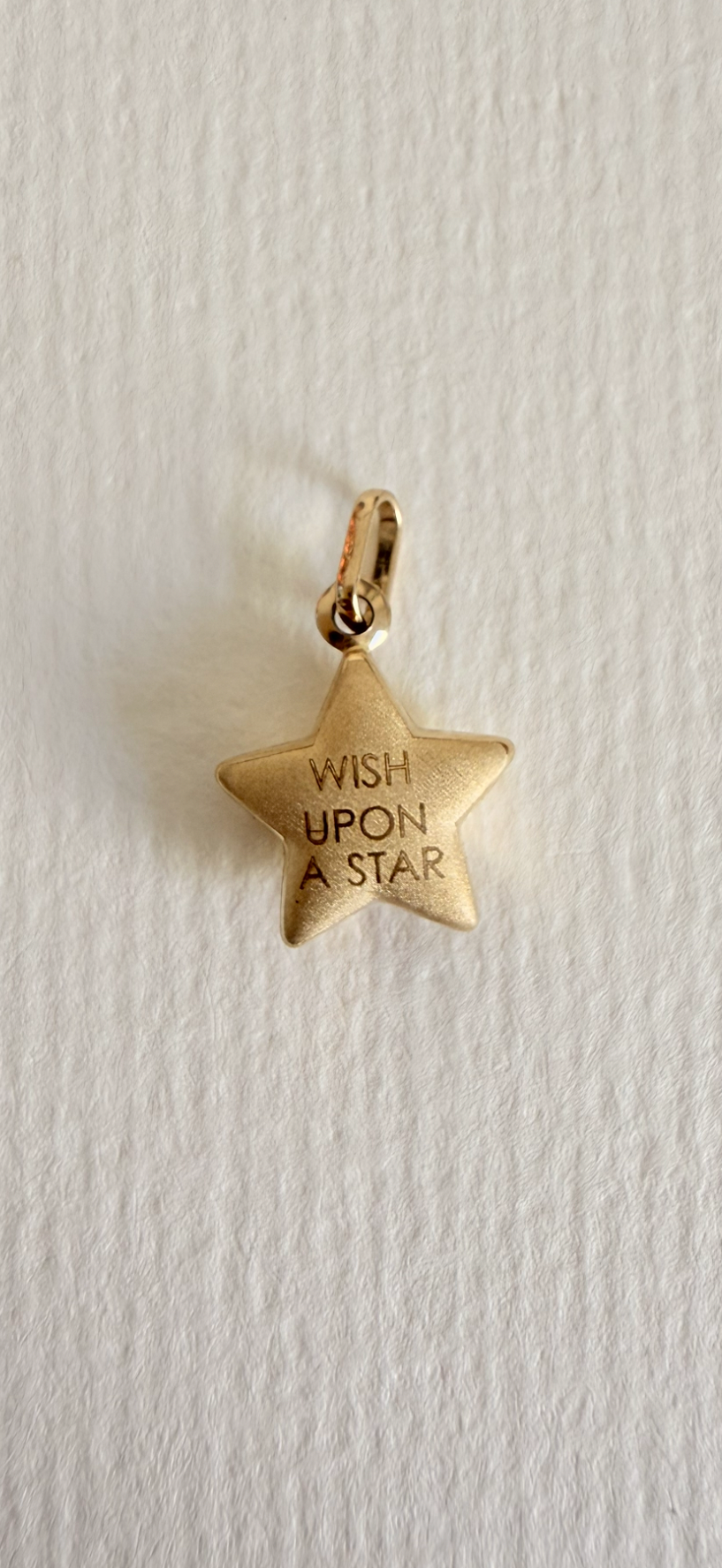 14k “Wish Upon A Star” Puffy Star