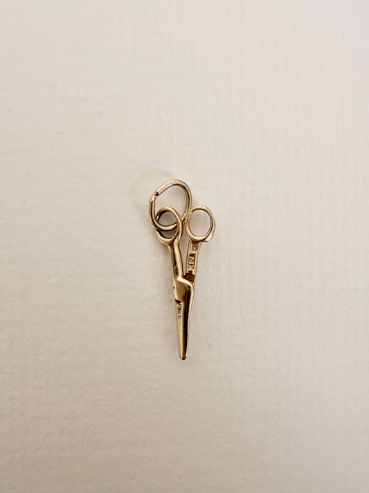 14k Vintage Articulated Scissors