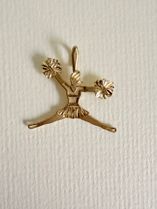 14k Michael Anthony Cheerleader Pendant